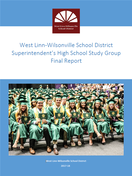 Superintendent's High School Study Report 